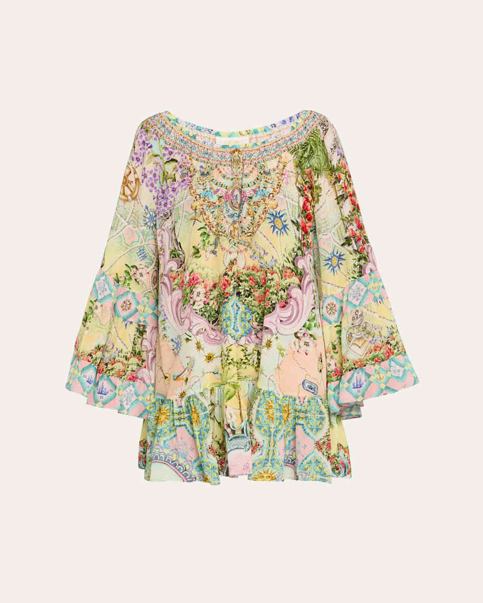 Just Coasting A-Line Frill Dress
